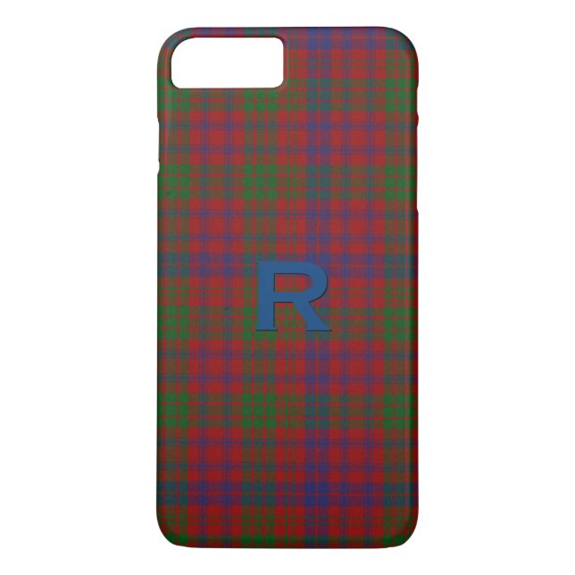 Ross Clan Tartan Plaid iPhone 7 Plus Case (Back)