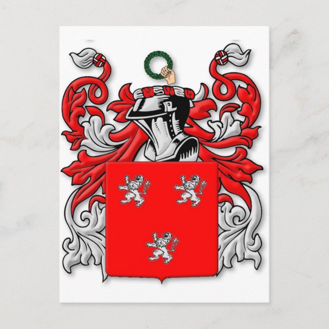 Ross Coat of Arms Postcard (Front)