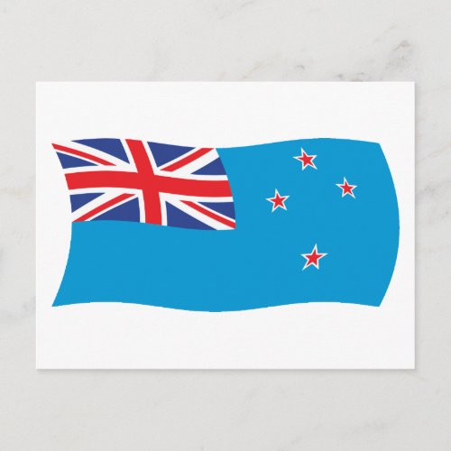 Ross Dependency Flag Postcard