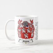 Ross Family Coat of Arms Mug | Zazzle