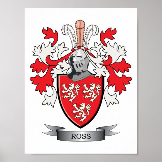 Ross Family Crest Gifts on Zazzle