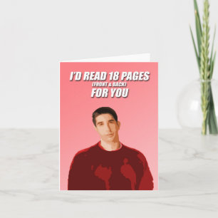 Ross - Front and Back Card