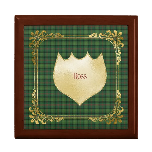 Ross Hunting Original Scottish Tartan Gift Box (Front)