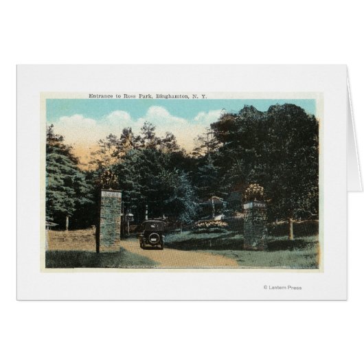 Ross Park Entrance View Cards (Front Horizontal)