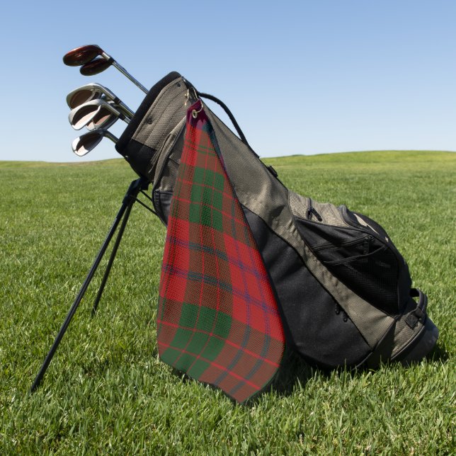Ross Tartan (modern version) Golf Towel (Green)