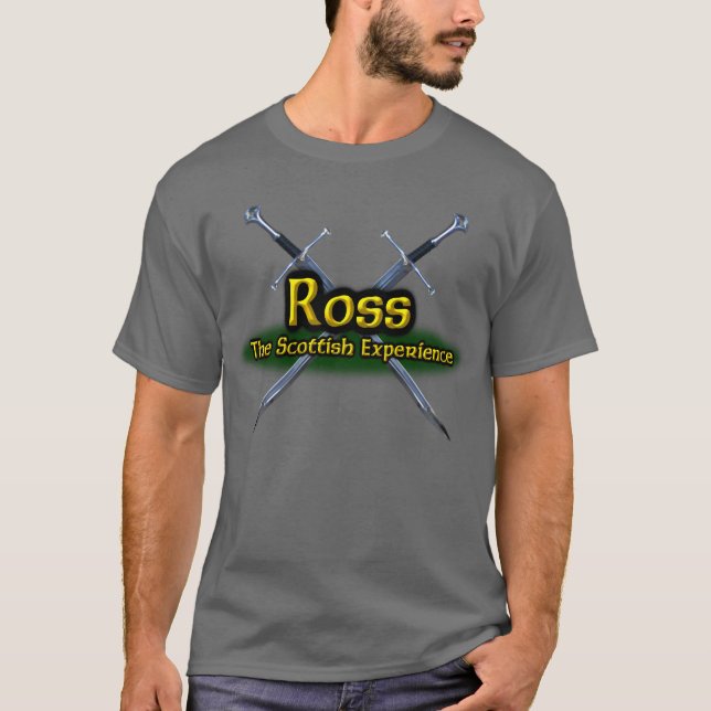 Ross The Scottish Experience Clan T-Shirt (Front)