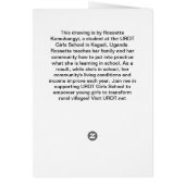 Rossette's Vision of a Model Community Cards (Back)