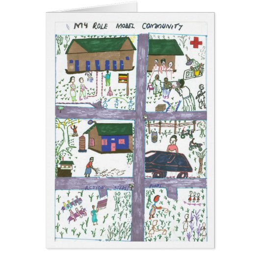 Rossette's Vision of a Model Community Cards (Front)