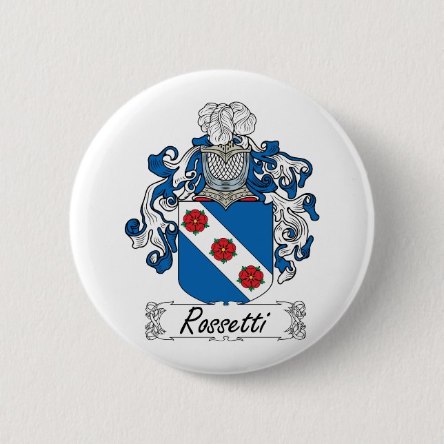 Rossetti Family Crest Button (Front)