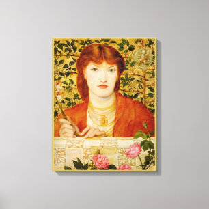 Rossetti Regina Cordium CC0654 Canvas Print