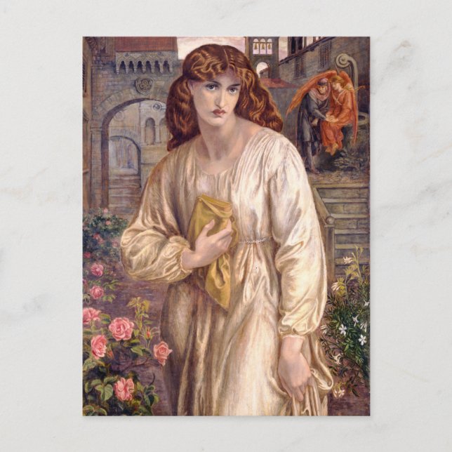 Rossetti Salutation of Beatrice CC0646 Postcard (Front)