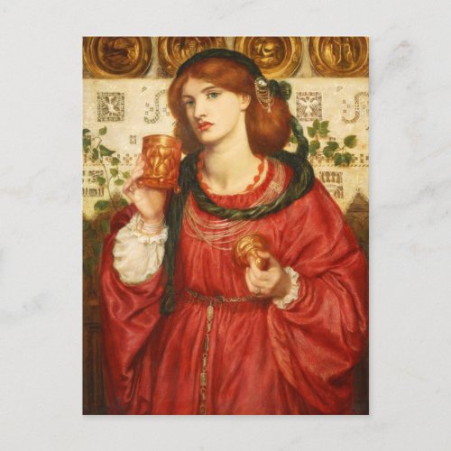 Rossetti The Loving Cup CC0648 Postcard