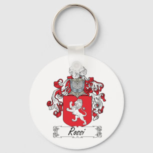 Rossi Family Crest Keychain