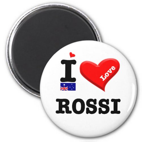 ROSSI _ I Love Magnet