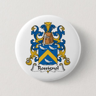 Rossignol Family Crest Pinback Button