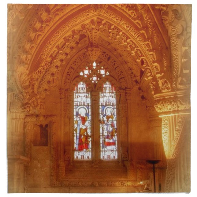 Rosslyn Chapel Interior Napkin (Front)