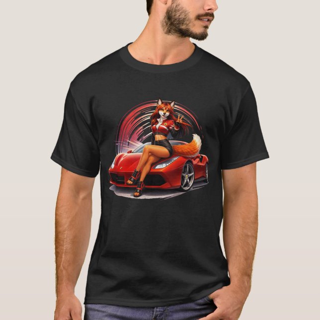 Rosso Street Vixen T-Shirt (Front)