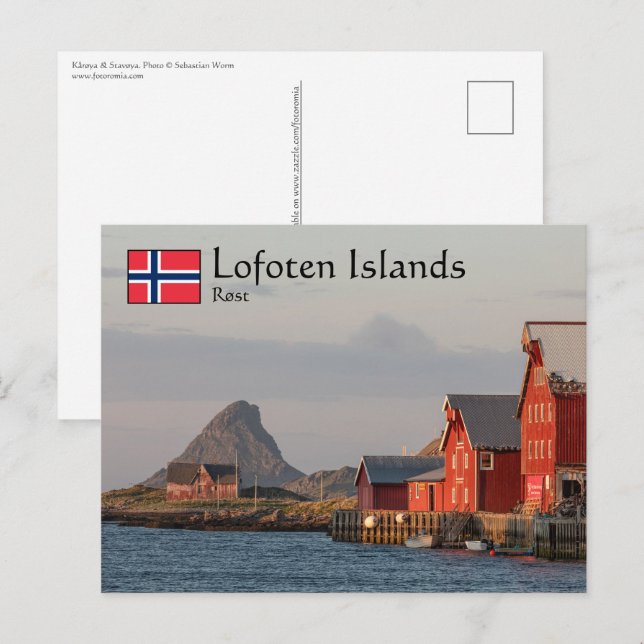 Rost Lofoten Islands Postcard (Front/Back)