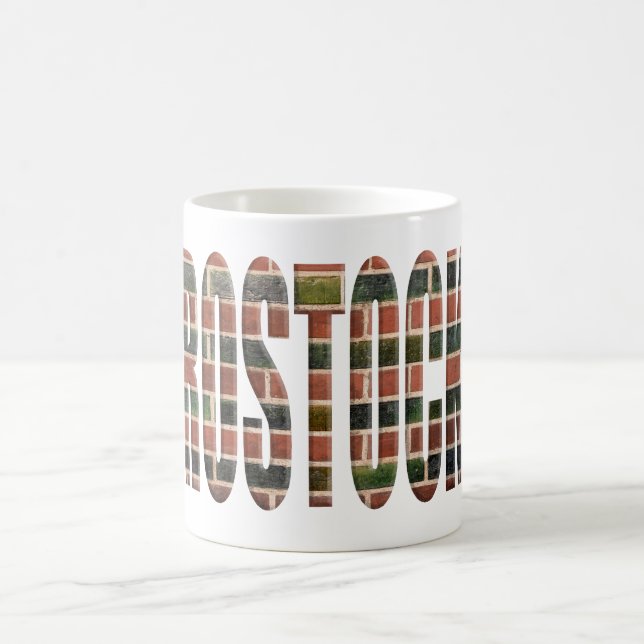 Rostock brick coffee mug (Center)