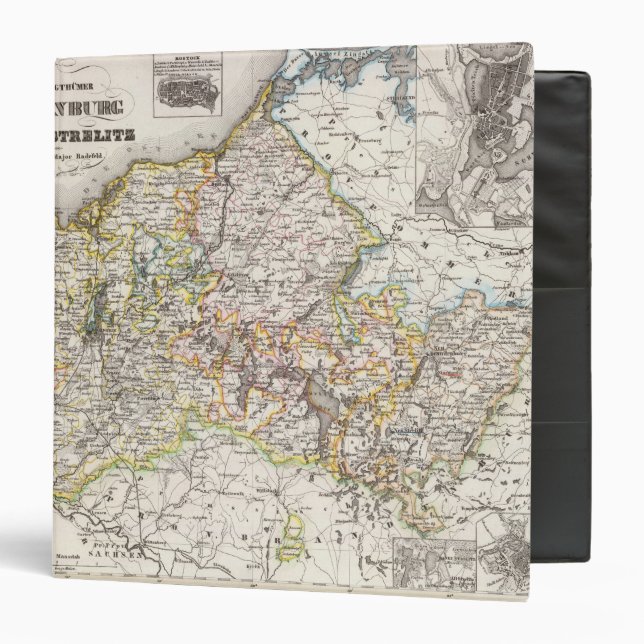 Rostock Germany 3 Ring Binder (Front/Inside)