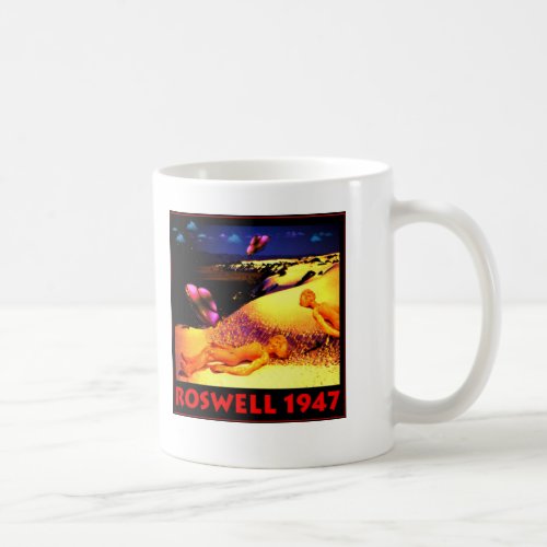 Roswell 1947 UFO Crash Coffee Mug