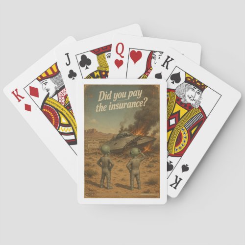 Roswell 40-50s poker cards