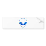 Roswell Alien Bumper Sticker