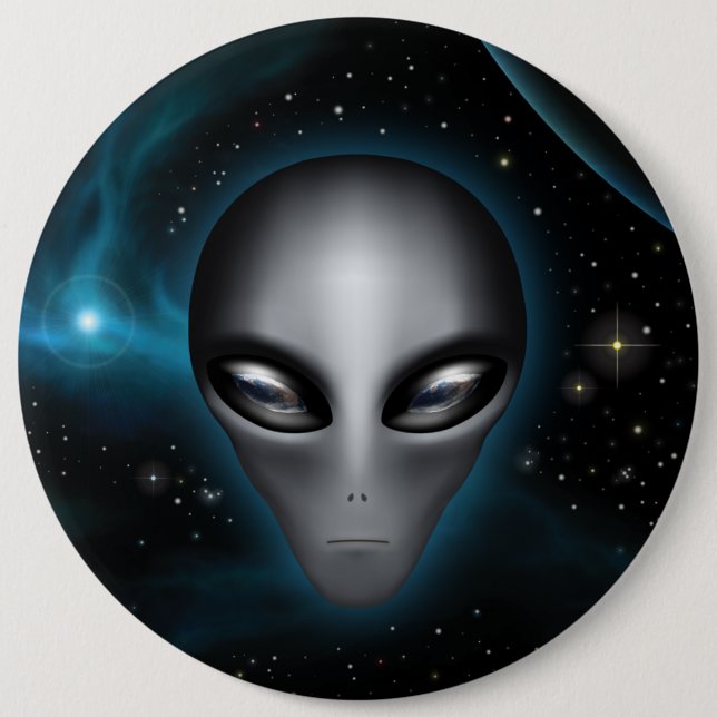 Roswell Alien II (Button) Button (Front)
