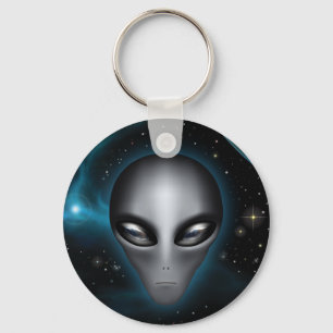 Roswell Alien II Keychain