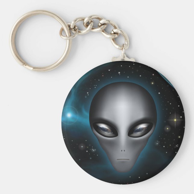 Roswell Alien II Keychain (Front)