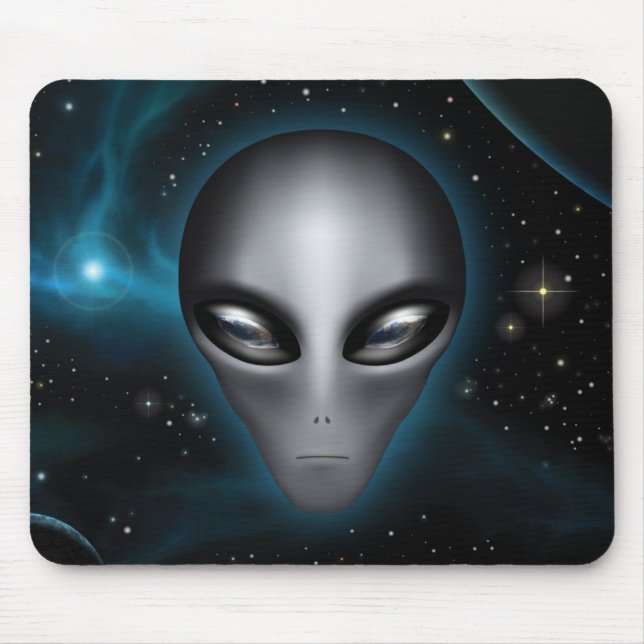 Roswell Alien II (Mousepad) Mouse Pad (Front)