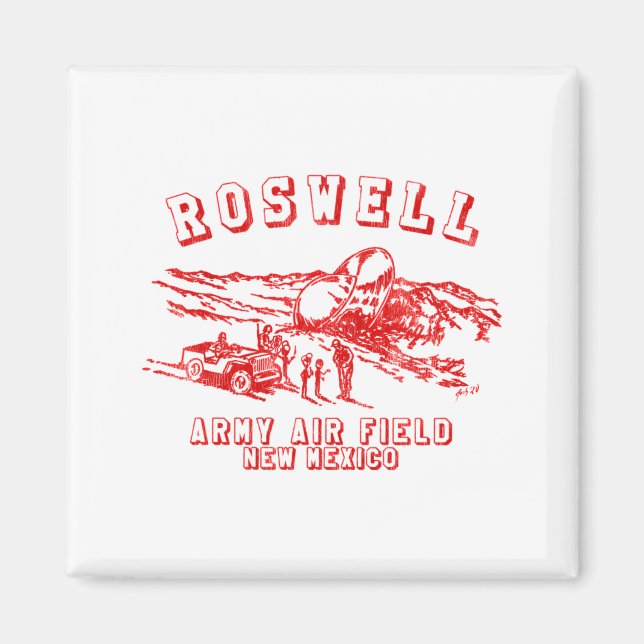 Roswell Army Air Field New Mexico _1  Magnet (Front)