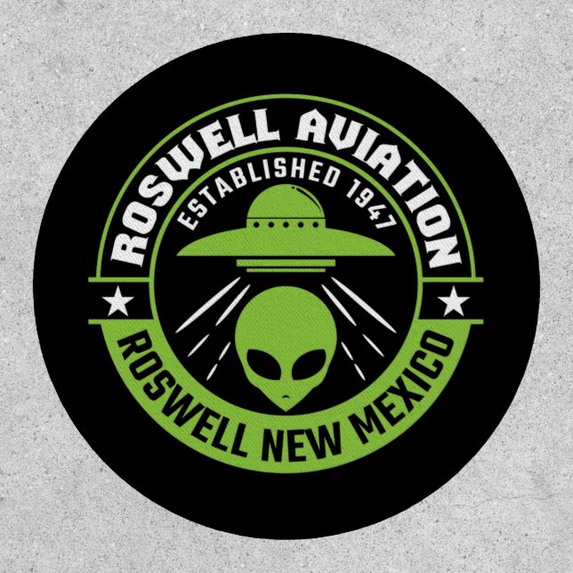 Roswell Aviation Established 1947 Patch (Front)
