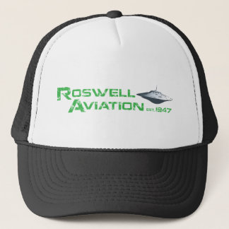 Roswell Aviation Trucker Hat