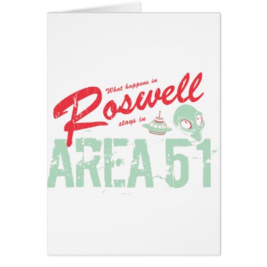 Roswell Cards (Front)