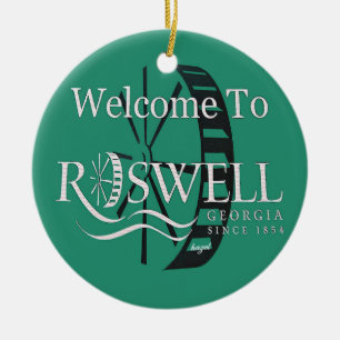 Roswell Georgia, Merry Christmas Y'all Ornaments