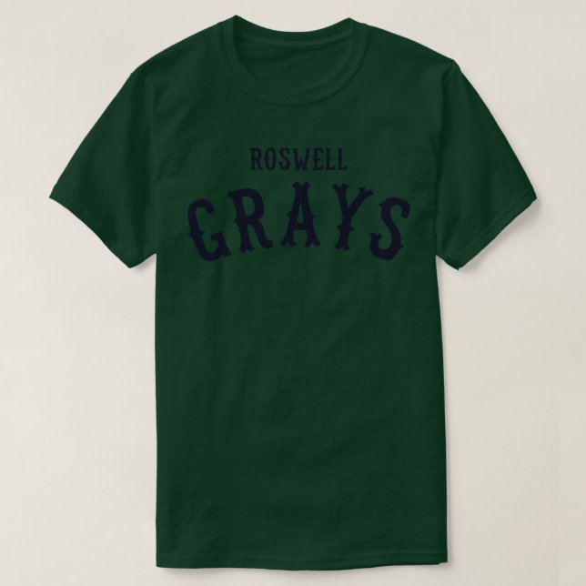 Roswell Grays Baseball Jersey T-Shirt (Design Front)