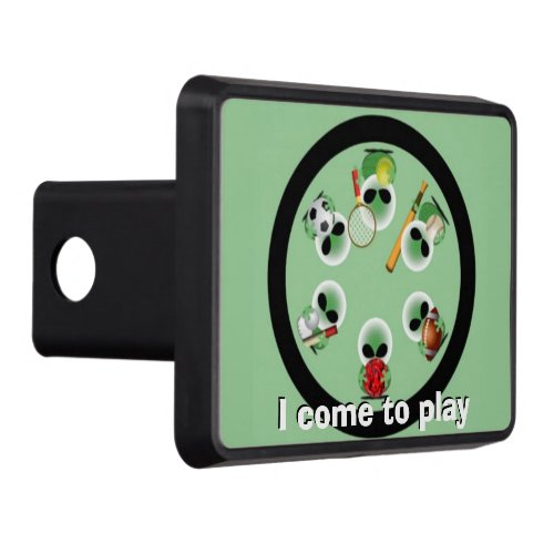 Roswell jokes trailer hitch cover