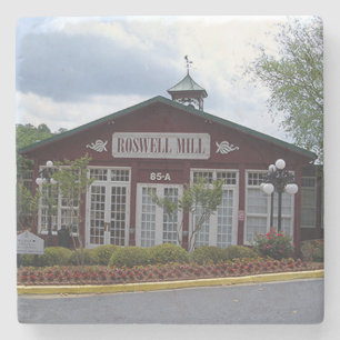 Roswell Mill, Roswell Georgia, Roswell Mill Stone Coaster