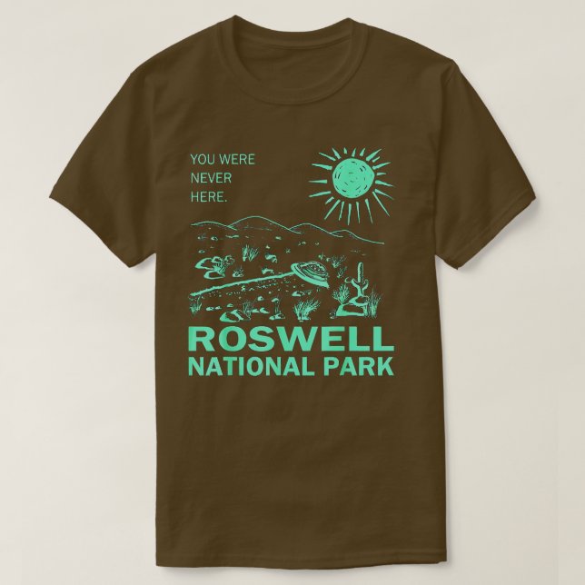 Roswell National Park  New Mexico T-Shirt (Design Front)