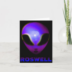Roswell New Mexico Alien  Card