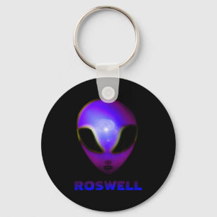 Roswell New Mexico Alien  Keychain