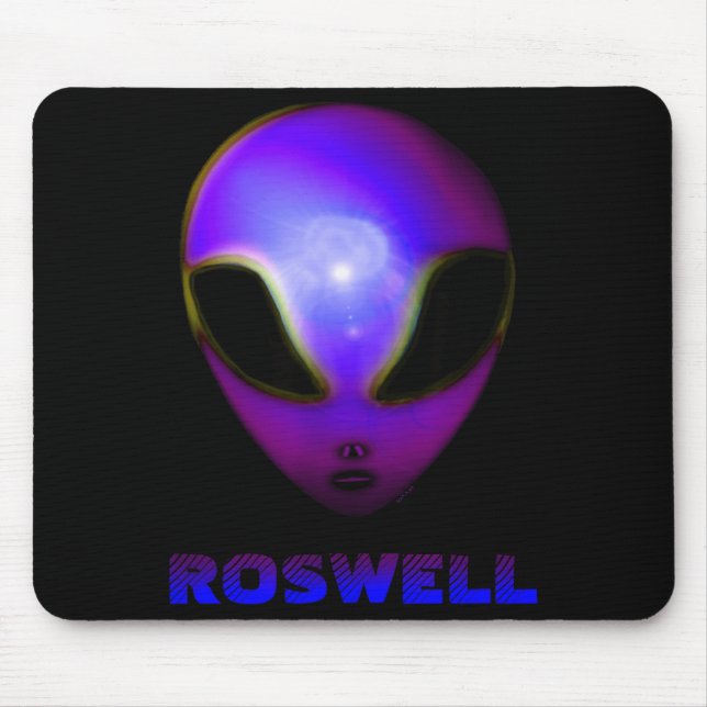 Roswell New Mexico Alien  Mouse Pad (Front)
