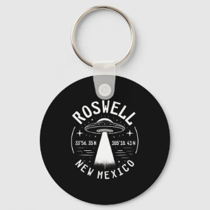 Roswell New Mexico Alien Ufo Area 51  Keychain