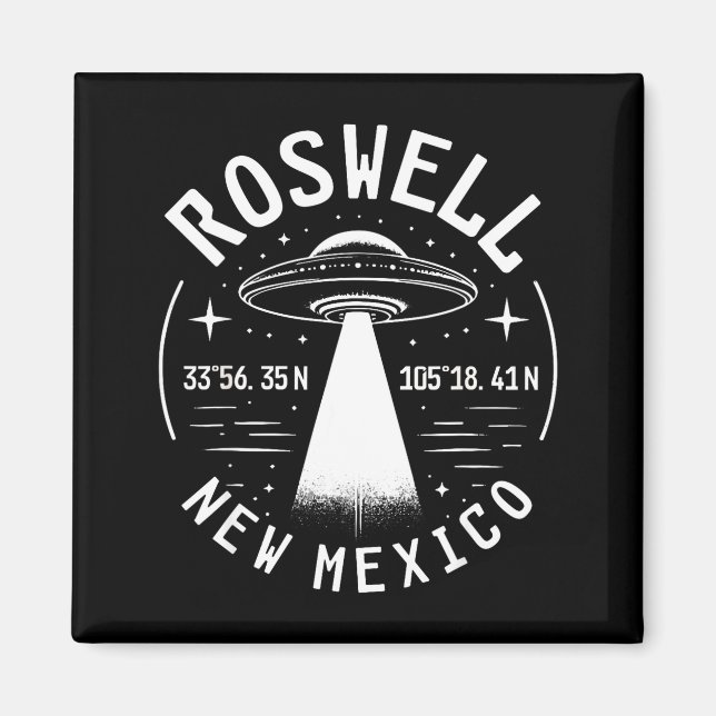 Roswell New Mexico Alien Ufo Area 51  Magnet (Front)