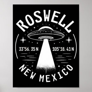 Roswell New Mexico Alien Ufo Area 51  Poster