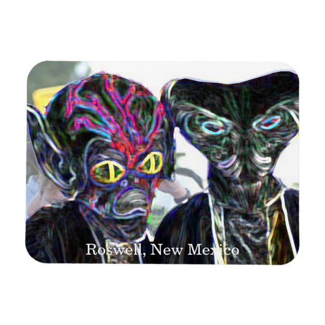 Roswell, New Mexico Magnet (Horizontal)