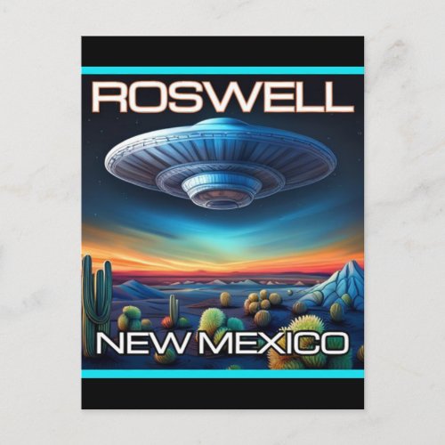 Roswell New Mexico Postcard
