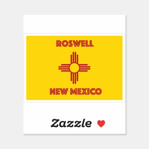Roswell New Mexico Sticker