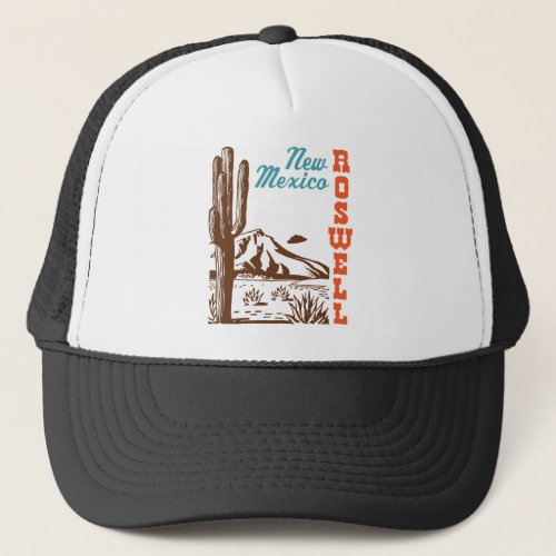 Roswell New Mexico Trucker Hat